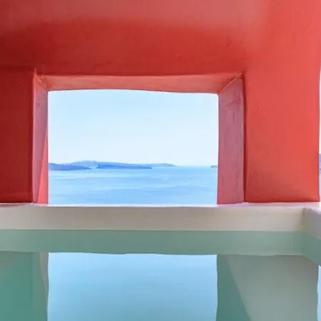 Villa Stunning Santorini 1 Bedroom Indiana Private Heated Plunge Pool Amazing Caldera Sea Views